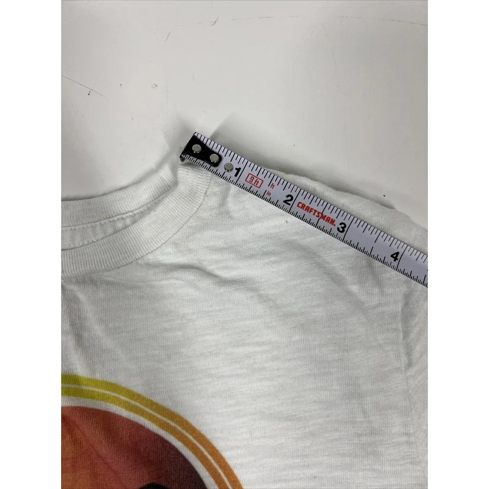 Gap Kids White Star Wars‎ The Mandalorian Short Sleeve Shirt Kids SZ Large